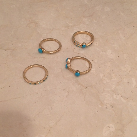 4 Stackable Ring Set - Picture 2 of 2