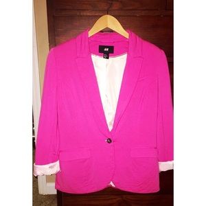 H&M Hot Pink Blazer