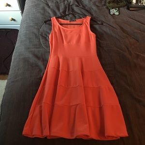 Coral dress