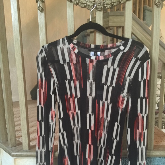 BCBG Max Azria. Size Medium. NWT Sheer Shirt!