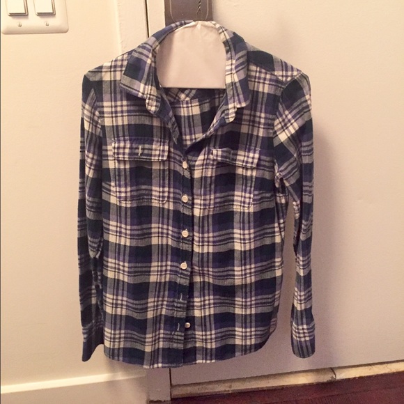 J Crew flannel shirt