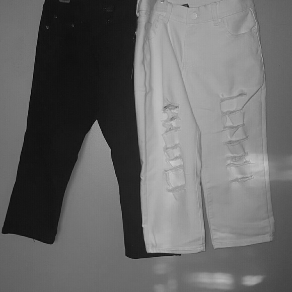 Brand new Ripped Capris/Shorts