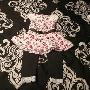Floral print Little Lass Set