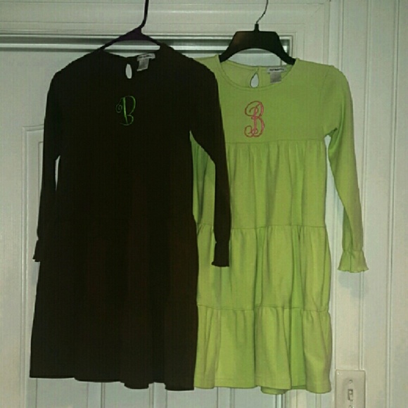 Monogram "B" dresses!