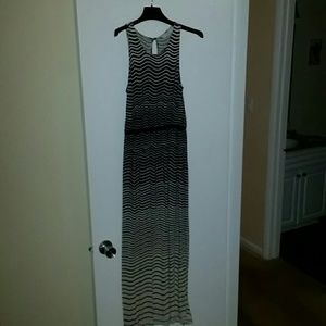 Stripped maxi dress