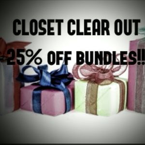 25% off bundles. Make an offer!