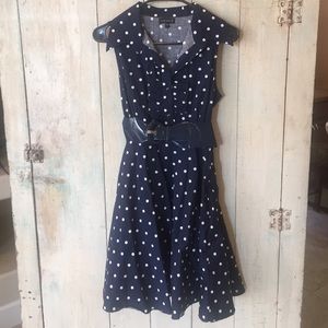 Retro 50s Polka Dot Pin Up