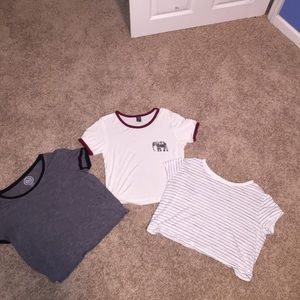 Basic crop top sale bundle!!