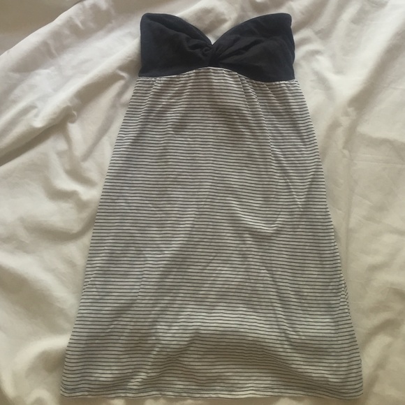 Cute Navy Stripe Casual Dress by Roxy