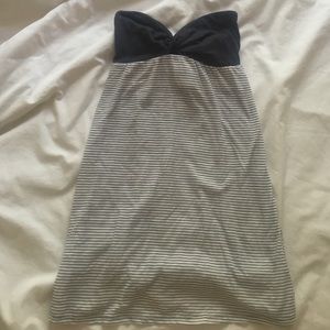 Cute Navy Stripe Casual Dress by Roxy