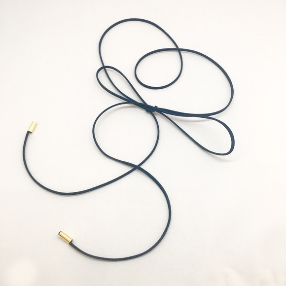 Gold Tube Lariat - Picture 2 of 4