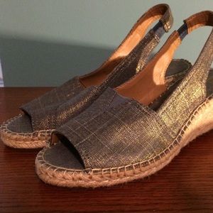 Clarks Espadrille Sandals, 7M, EUC