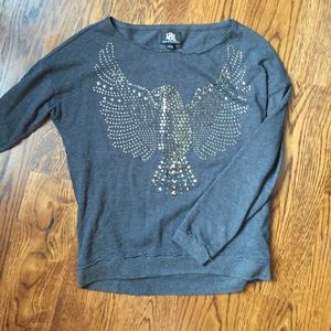 American eagle studded sweatshirt
