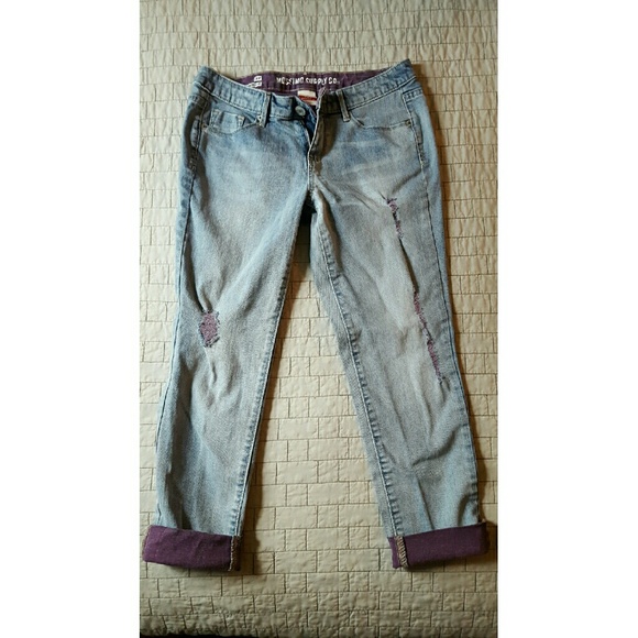 Mossimo Supply Co. Denim Crop Capris
