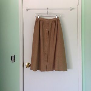Vintage high-waisted skirt