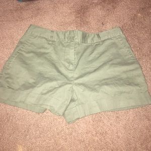 Green shorts