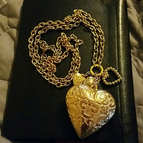 BOTH FREE /$15PURCH.-GOLD OR SILVER HEART PENDANT