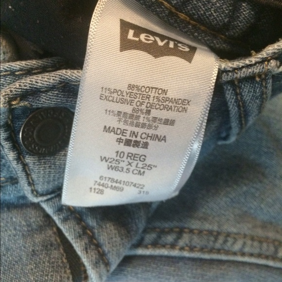 Boys size 10 Levis 511 knit jeans.  2 pair - Picture 3 of 3