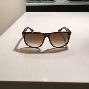 Ray-Ban 'Boyfriend Flat Top Frame' 60mm Sunglasses