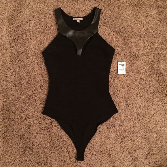 Charlotte Russe Cutout Bodysuit
