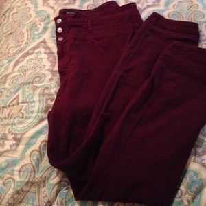 plus size high-rise skinny jeans