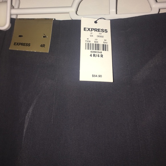 Express Gray WideLeg Dress Pants