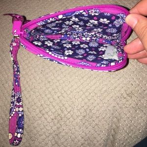 Vera Bradley small zip wristlet