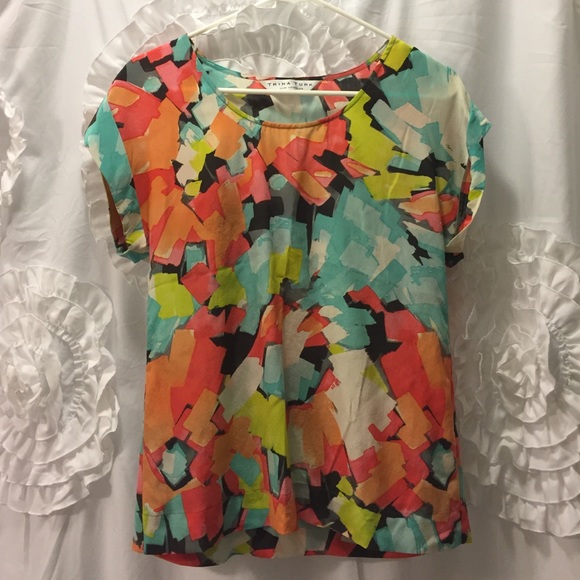 Trina Turk Top in excellent condition.