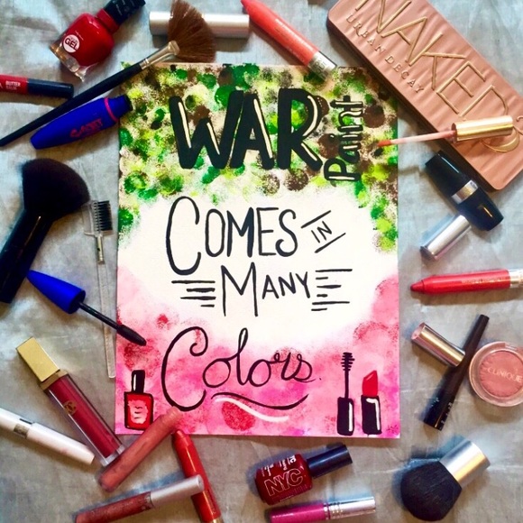War Paint K Creative Watercolor Painting