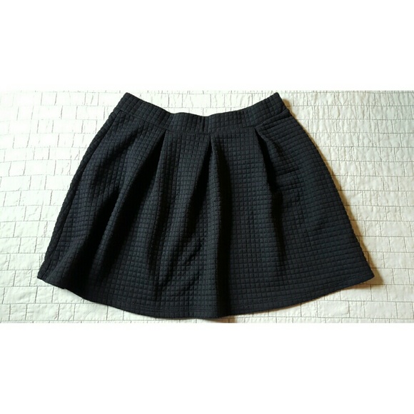 Love & Let Love Black Pleated Skirt