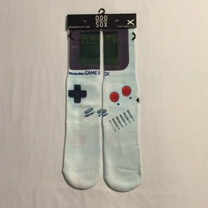 Nintendo Gameboy Graphic Print Socks