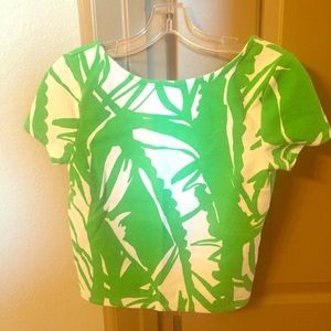 Lilly Pulitzer for Target - printed crop top