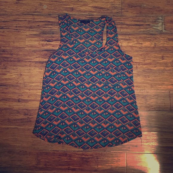Sold! Aztec tank top