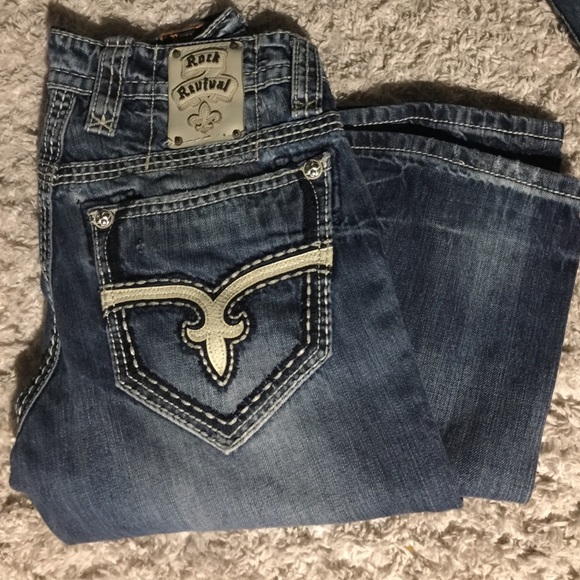 MENS rock revival jeans!
