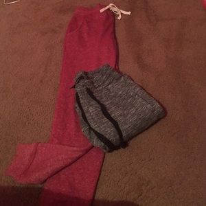 Two pair of sweatpants