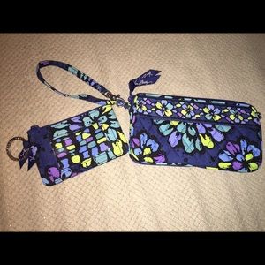 Vera Bradley Wristlet with ID case