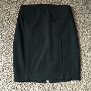 Express black pencil skirt