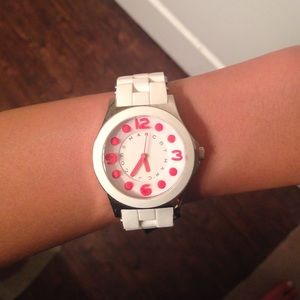 White Marc Jacobs watch, never worn