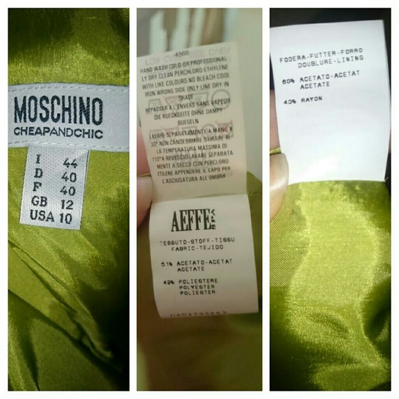 2 HOUR SALE MOSCHINO EVENING GOWN - Picture 4 of 4