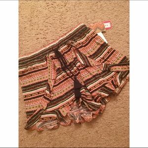 Flowy bohemian shorts