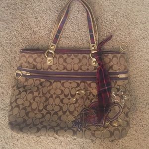 Coach "poppy" purse