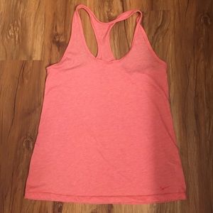 Nike razorback workout shirt