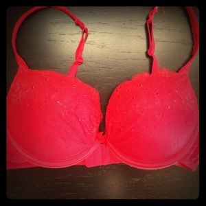 Red bra