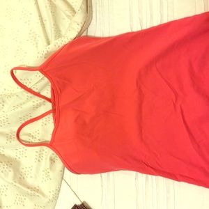 Pink lulu tank size 8