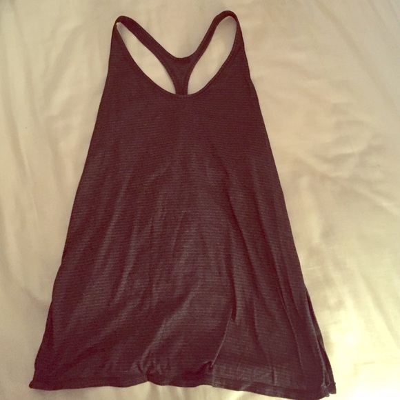 Gray lulu lemon tank