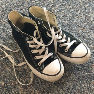 Black High Top Converse