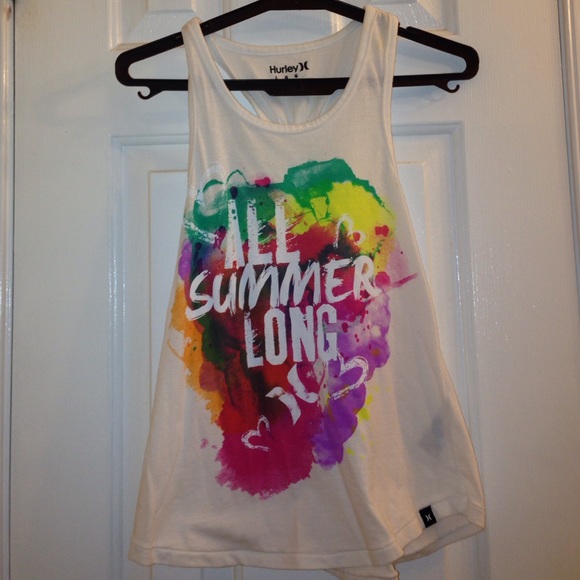 girls Hurley tank top