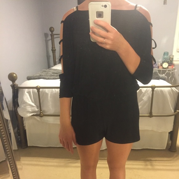 cute black romper