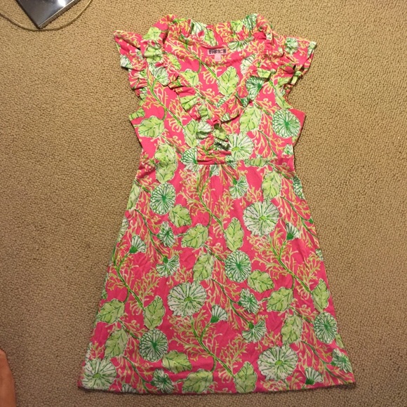 Lilly Pulitzer ruffle dress