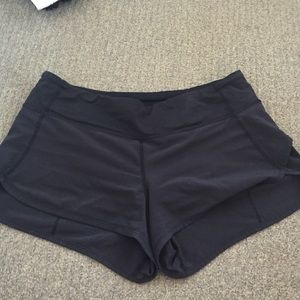 Lululemon Speedshorts black!